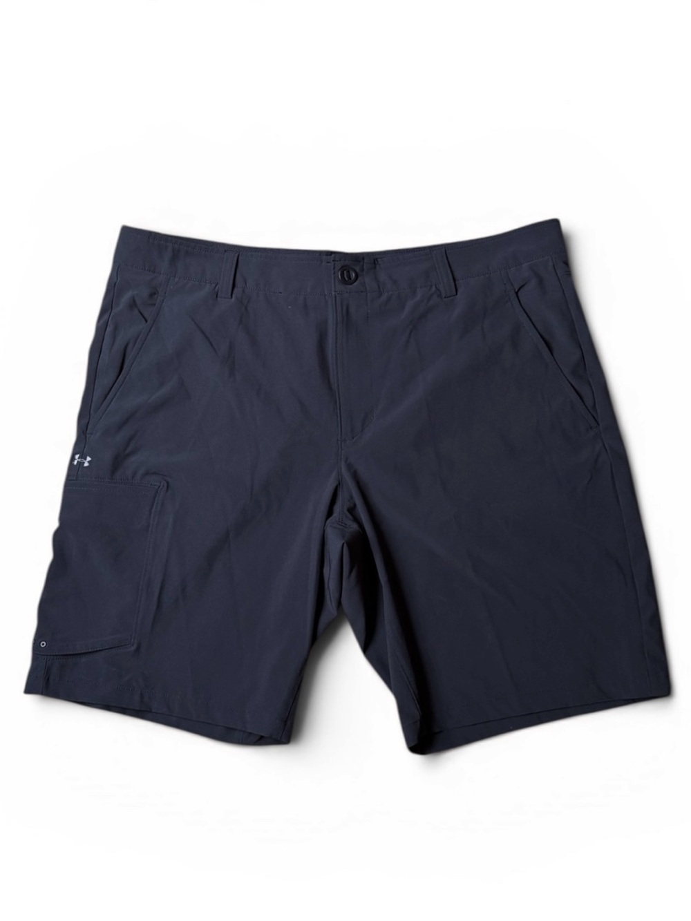 Under Armour Showdown Performance Tech Casual Cargo Shorts size 38 Black